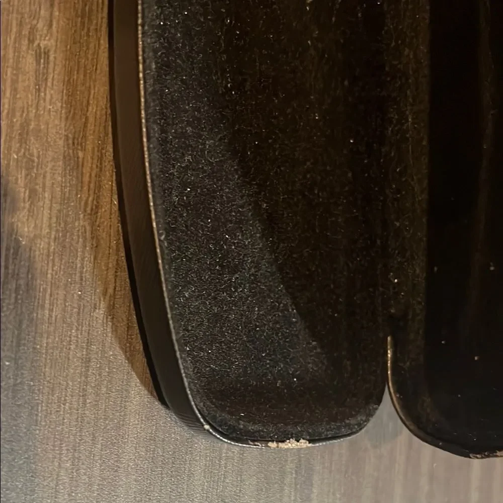 Salvatore Ferragamo Black Eyeglass Sunglass Case