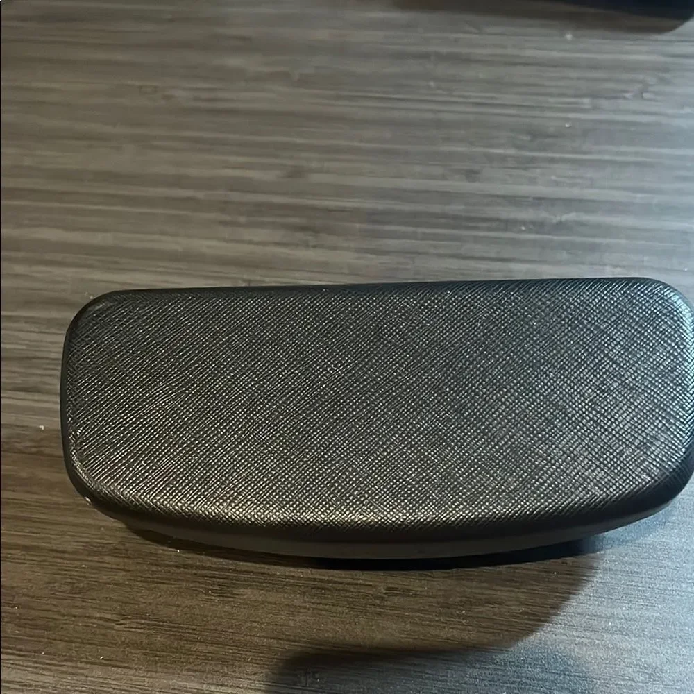 Salvatore Ferragamo Black Eyeglass Sunglass Case