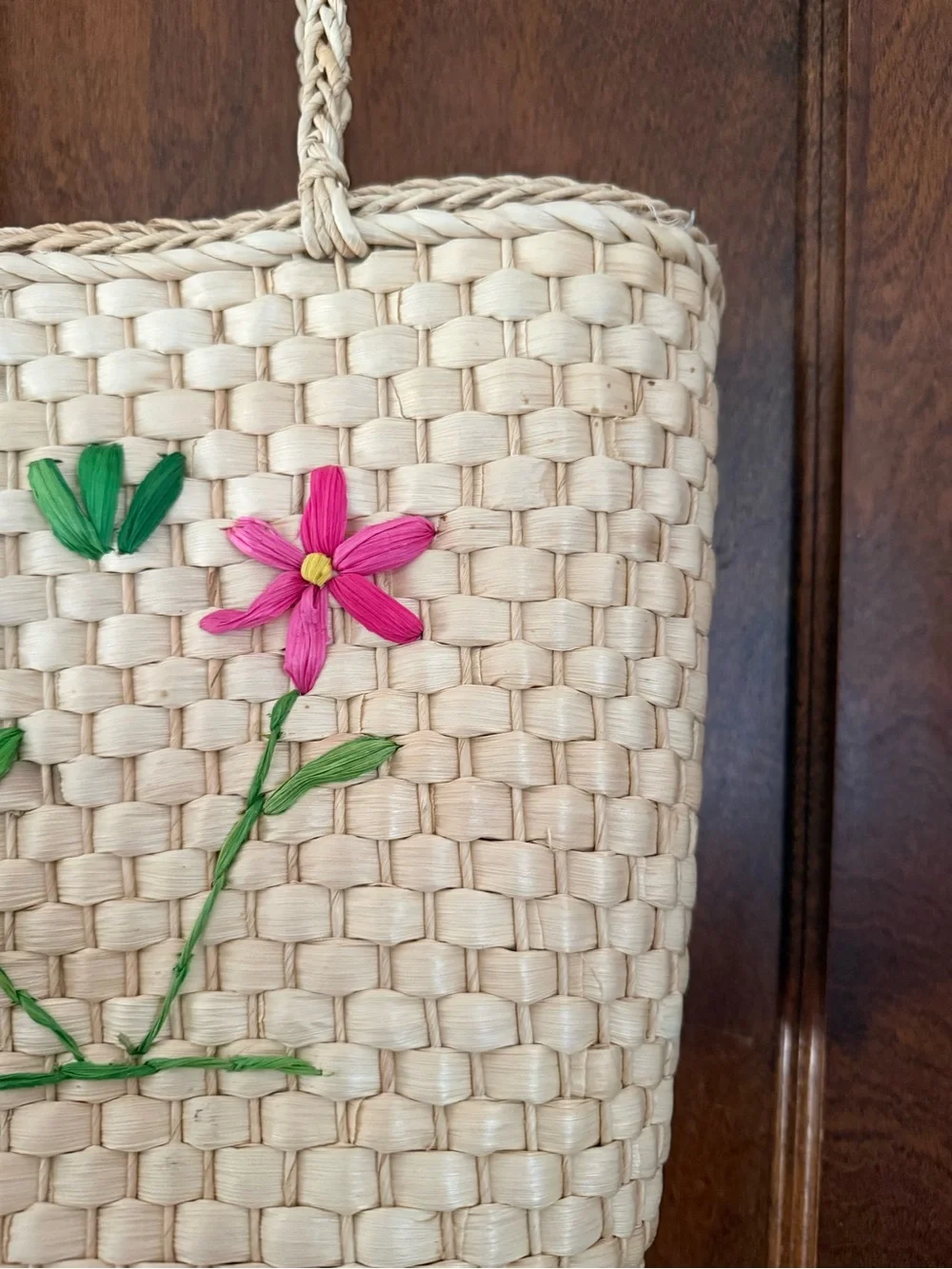 N/A handwoven straw