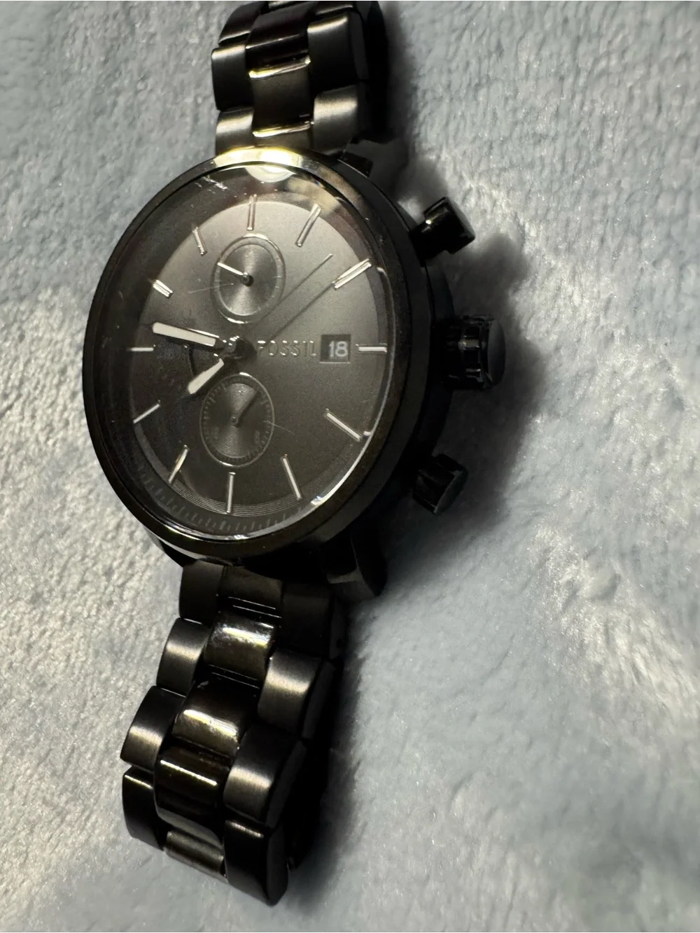 Fossil gunmetal toned